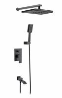 Встраиваемая душевая система 3-я функциями Ganzer GZ44065-C черный