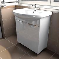 Тумба с раковиной Emmy Милли 55 с раковиной Уют