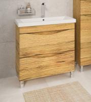 Тумба с раковиной Emmy Дакота 60 рустик соломенный