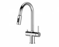 Смесители для кухни с выдвижной лейкой и под фильтр Vieir V15060-L хром