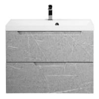 Тумба под раковину подвесная BelBagno VITTORIA-800-2C-SO-TB-P Toros Bianco