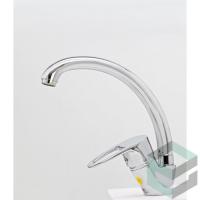 Смеситель для кухни с поворотным изливом из латуни Ganzer GZ10021 хром