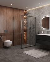 Душевой уголок CEZARES MOLVENO-AH-11-140/90-C-GM-IV