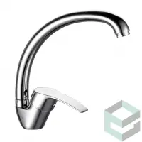 Смеситель для кухни с высоким изливом Vieir V204021 хром