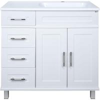 Тумба с раковиной Misty Купер 90 R УТ000010923 Белая