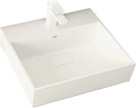 Раковина Cezares 50262, 50 см, искусственный камень, белый