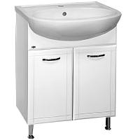 Тумба с раковиной Misty Уют 60 ИП000000159 Белая