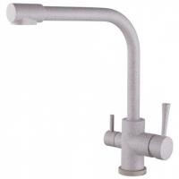 Смеситель KAISER Mercur кухня боковой под фильтр Ø35 ORA (бежевый мрамор)