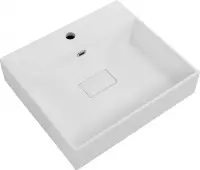 Раковина Cezares 50262, 50 см, искусственный камень, белый