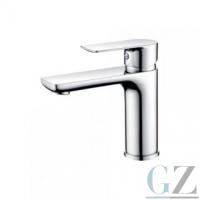 Смеситель для раковины и умывальника из латуни GANZER GZ21011 хром