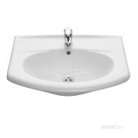 Умывальник SANTERI Новая грань с переливом белый