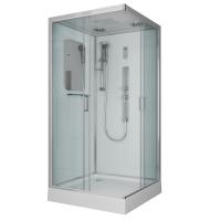 Душевая кабина Niagara Premium NG-6001-01GQ (90х90х210) низкий поддон(16 см),стекло прозрачное,4 места