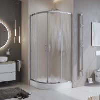 Душевой уголок BelBagno UNO-195-R-2-90-CH-CR 90x90, хром