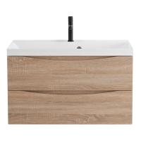 Тумба под раковину подвесная BelBagno MARINO-800-2C-SO-WO-P