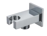 Держатель для душа из латуни со шланговым подсоединением Ganzer GZ5180 цвет хром