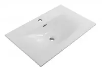 Раковина BelBagno Uno BB-8099-70, 71 см, керамика, белый