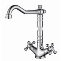 Смеситель KAISER Carlson Style кухня крест керамика